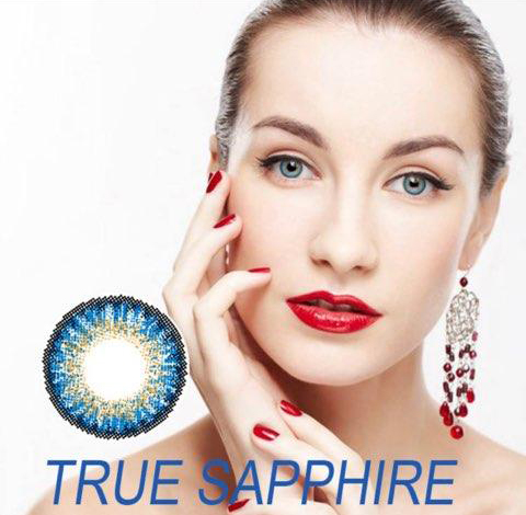 True Sapphire Contacts